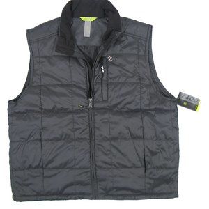 NEW Izod Lightweight Puffer Vest!  XXL  Gray With Izod Insignia on Chest